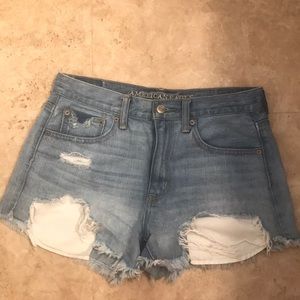 American eagle jean shorts
